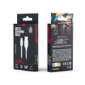 Kábel Maxlife USB - Lightning 0,5 m 2A biely