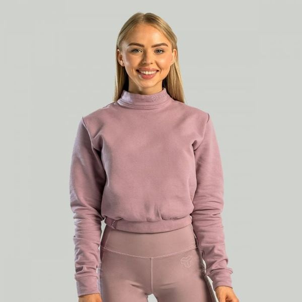 Dámska mikina Essential High-Neck Mauve - STRIX, veľkosť L, veľkosť oblečenia L