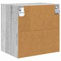 vidaXL Závesná skrinka Sivý Sonoma 40 x 29,5 x 40 cm Kompozitné drevo