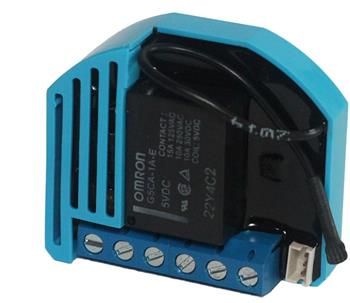 QUBINO prepínač, 1x 230V, meranie spotreby, pripojenie tepl. senzora, Z-Wave plus
