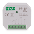 Relé elektromagnetické F&F PP-1P/230, 1× NO/NC, 230V, 16A, do krabice