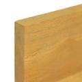 vidaXL Nástenné police 2 ks 90x10x10 cm masívne teakové drevo