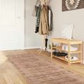 vidaXL Behúň MARSA Biela 100 x 350 cm Polyester a PVC