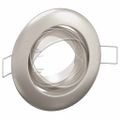 vidaXL Bodové svetlo 6 ks Strieborná 9 x 9 x 2.5 cm Kov