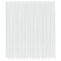vidaXL Čipková záclona Biela 260 x 400 cm Polyester