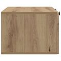 vidaXL Nástenná TV skrinka 78,5 x 41 x 30 cm Dub artisan