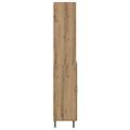 vidaXL Highboard 2 ks Remeselný dub 69,5 x 32,5 x 180 cm