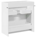 vidaXL Skriňa pod umývadlo do kúpeľne Biela 78,5 x 37,5 x 81 cm