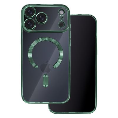 Color Chrome Mag case for iPhone 17 Pro Max 6,9" / 18 Pro Max 6,9" green