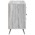 vidaXL Servírovacia skriňa so zásuvkou Sivá sonoma 89 x 34,5 x 60 cm