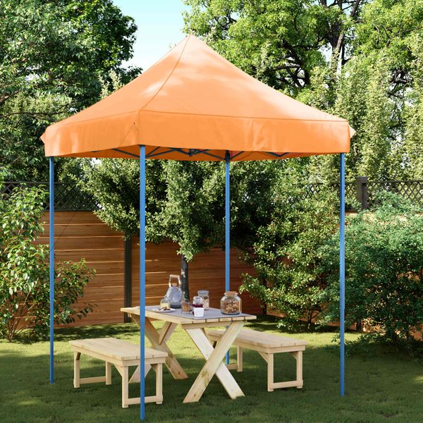 vidaXL Párty stan Oranžová 200 x 200 x 306 cm Oxfordská látka