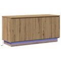 vidaXL TV skrinka 100 x 38 x 49 cm Remeselný dub Kompozitné drevo