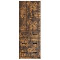 vidaXL Sada skríň 2 ks 66 x 34,5 x 87 cm Kompozitné drevo Dymový dub