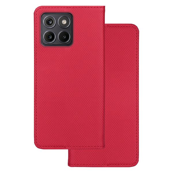 Puzdro Smart Magnet pre Motorola Edge 70 Fusion červené