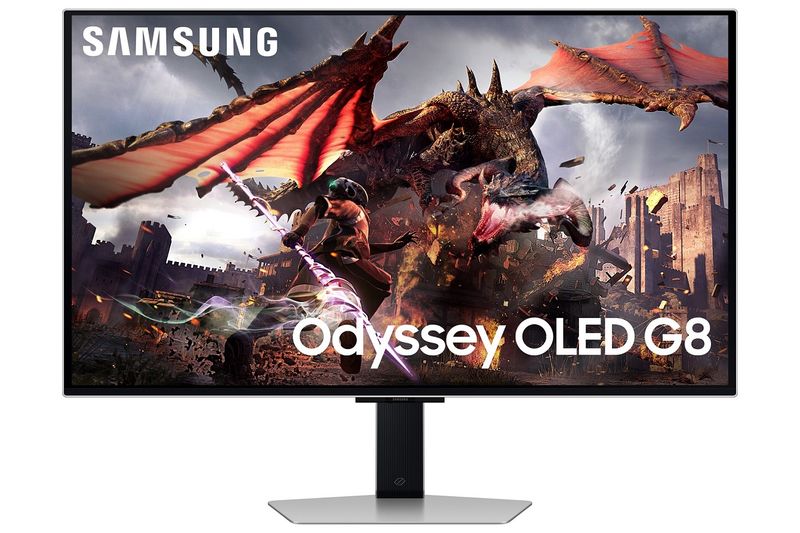 Samsung Odyssey OLED G8/G80SD/32''/OLED/4K UHD/240Hz/0,03ms/Silver/2R