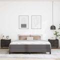 vidaXL Rám postele s matracmi Sivá 180 x 200 cm látka