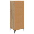 vidaXL Highboard Dub artisan 40 x 36 x 110 cm Kompozitné drevo