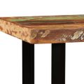 vidaXL Barový stôl, recyklovaný masív 120x60x107 cm