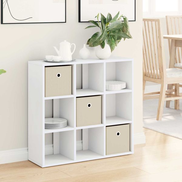 vidaXL Servírovacia skriňa so zásuvkou Biela 73,5 x 24 x 69,5 cm
