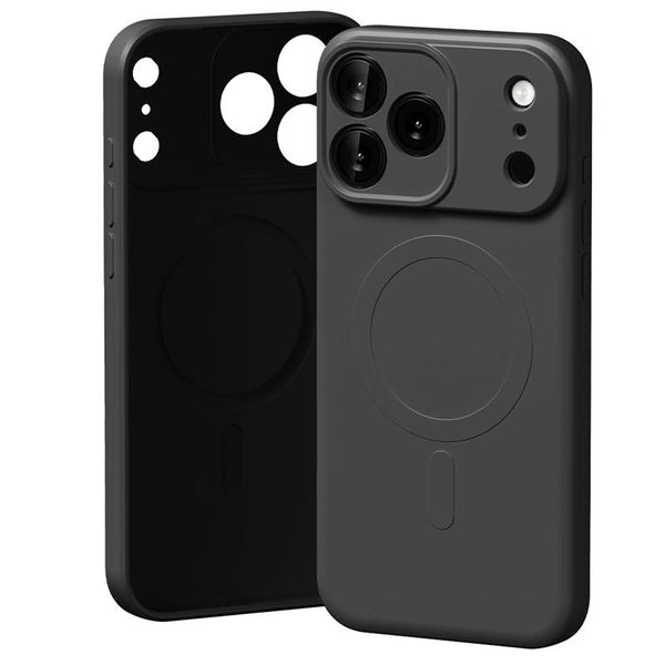 MERCURY SEMI-SILICONE MAGSAFE IPHONE 17 PRO MAX / 18 Pro Max, ČIERNA
