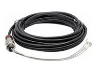 AXIS TX1203 - Sieťový kábel - multirežim LC (M) na voľný koniec - 10 m - 10,4 mm - optické vlákno - bez halogénov - čierna (RAL 9005)