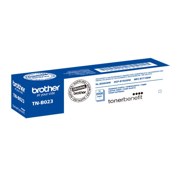 Brother - Originálna tonerová kazeta, TNB023