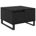 vidaXL Konferenčný stolík Čierny dub 55 x 55 x 36,5 cm