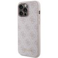 Obal Guess pre iPhone 15 Pro Max 6,7" GUHCP15XG4GFPI ružová HC PU 4G Metal Logo