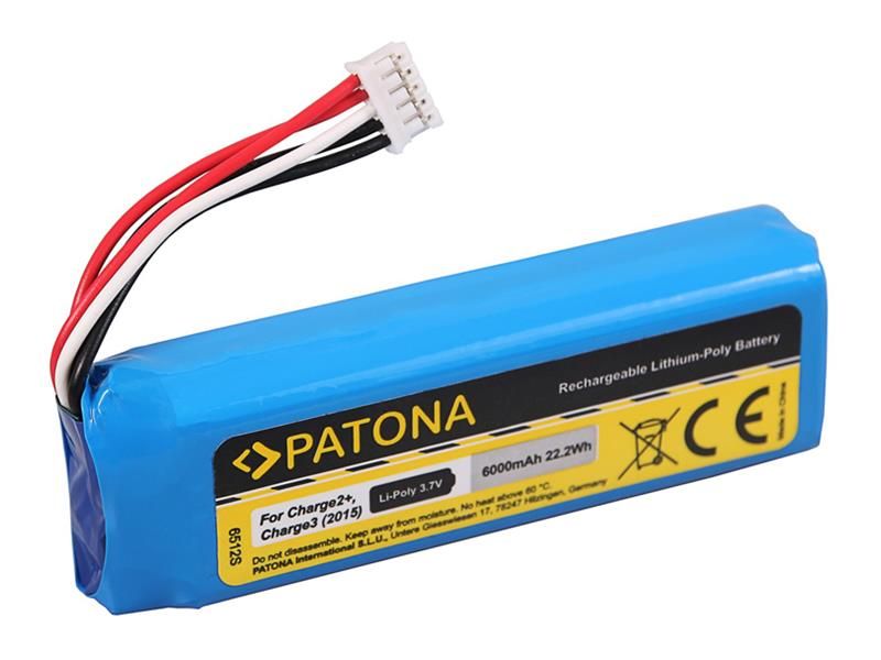 Batéria pre reproduktory JBL Charge 2+ 6000mAh Li-Pol 3,7V PATONA PT6512