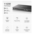 MERCUSYS MS112GMP, 12-Port 100Mbps DeskSwitch PoE+