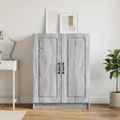 vidaXL Servírovacia skriňa Sivá sonoma 66 x 34,5 x 87 cm