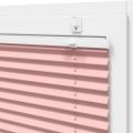 vidaXL Plisovaná roleta ružová 95x200 cm šírka látky 94,4 cm polyester