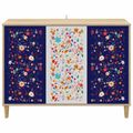 vidaXL Servírovacia skriňa MAINZ Sonoma 102 x 33 x 75 cm
