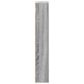 vidaXL Kúpeľňová nástenná skriňa Sivá Sonoma 20 x 10 x 60,5 cm