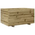 vidaXL Záhradný kvetináč 90x60x49,5 cm impregnovaná borovica