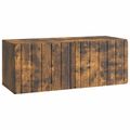 vidaXL Nástenná TV skrinka 78,5 x 31 x 30 cm Dymový dub