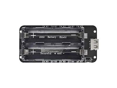 Nabíjačka batérií-powerbanka, modul V8 pre ESP32,ESP8266 pre 2x Li-Ion 18650