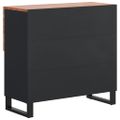 vidaXL Komoda s 2 dvierkami 80x33x75 cm masívna akácia