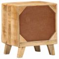 vidaXL Nočná skrinka 2 ks 40x32x46 cm Masívne drevo hrubé mango