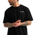 Tričko Oversized Limitless Black - GymBeam, veľkosť XXXL, veľkosť oblečenia XXXL