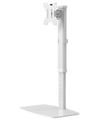 Neomounts FPMA-D890WHITE /Držák displeje/na stůl/10-30"/stojan/VESA 100X100/nosn. 6kg/1 displej/bílý Stojan, VESA, stolní, pro plochý monitor, úhloprícka 10"-30", náklon 80°, otácení 60°, rotace 360°, nosnost 6kg, bílý