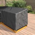 vidaXL Obal na nábytok 250 x 180 x 80 cm 420D Oxford tkanina Tvar L