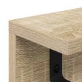 vidaXL Vešiak na stenu Nástenná montáž Sonoma dub 40 x 10,5 x 10,5 cm