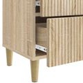 vidaXL Nočný stolík Dub sonoma 43 x 34,5 x 48 cm Kompozitné drevo