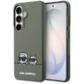 Karl Lagerfeld IML Peekaboo Karl&Choupette MagSafe case for Samsung Galaxy S26 Black