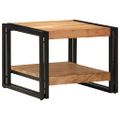 vidaXL Konferenčný stolík 50x50x38 cm akáciový masív