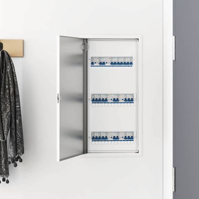 vidaXL Access Panel Biela 63 x 33 x 3 cm Oceľ