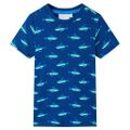 Detské tričko tmavomodré 104