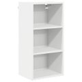 vidaXL Závesná skrinka Biela 40 x 29,5 x 80 cm Kompozitné drevo