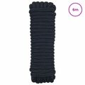 vidaXL Lano na čln 14 mm 6 m Královská modrá Polyester